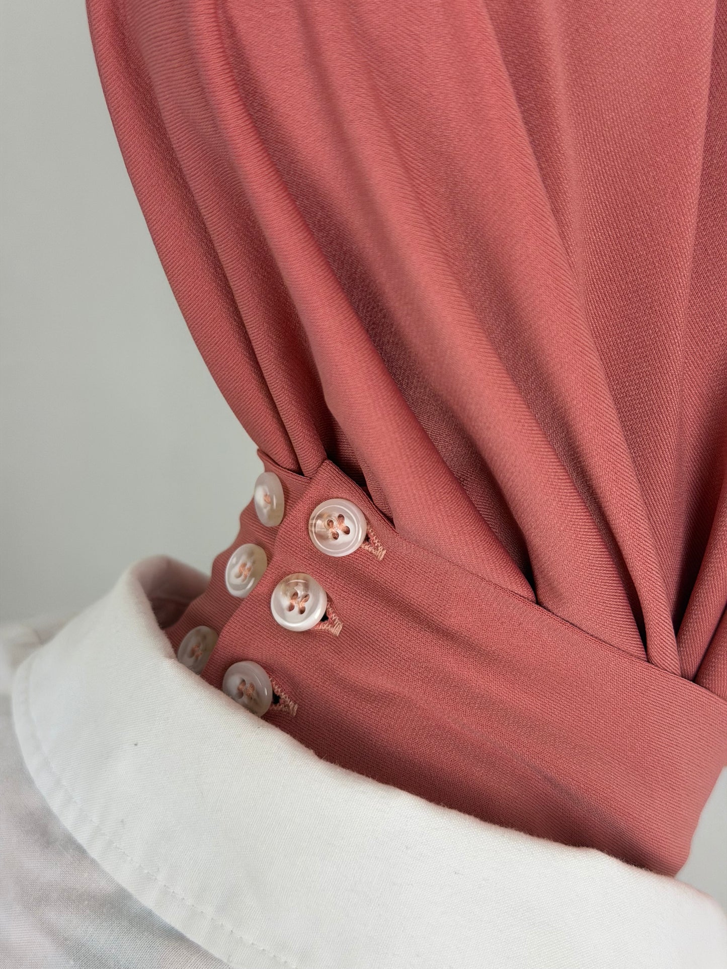 Instant hijaab Pink peach