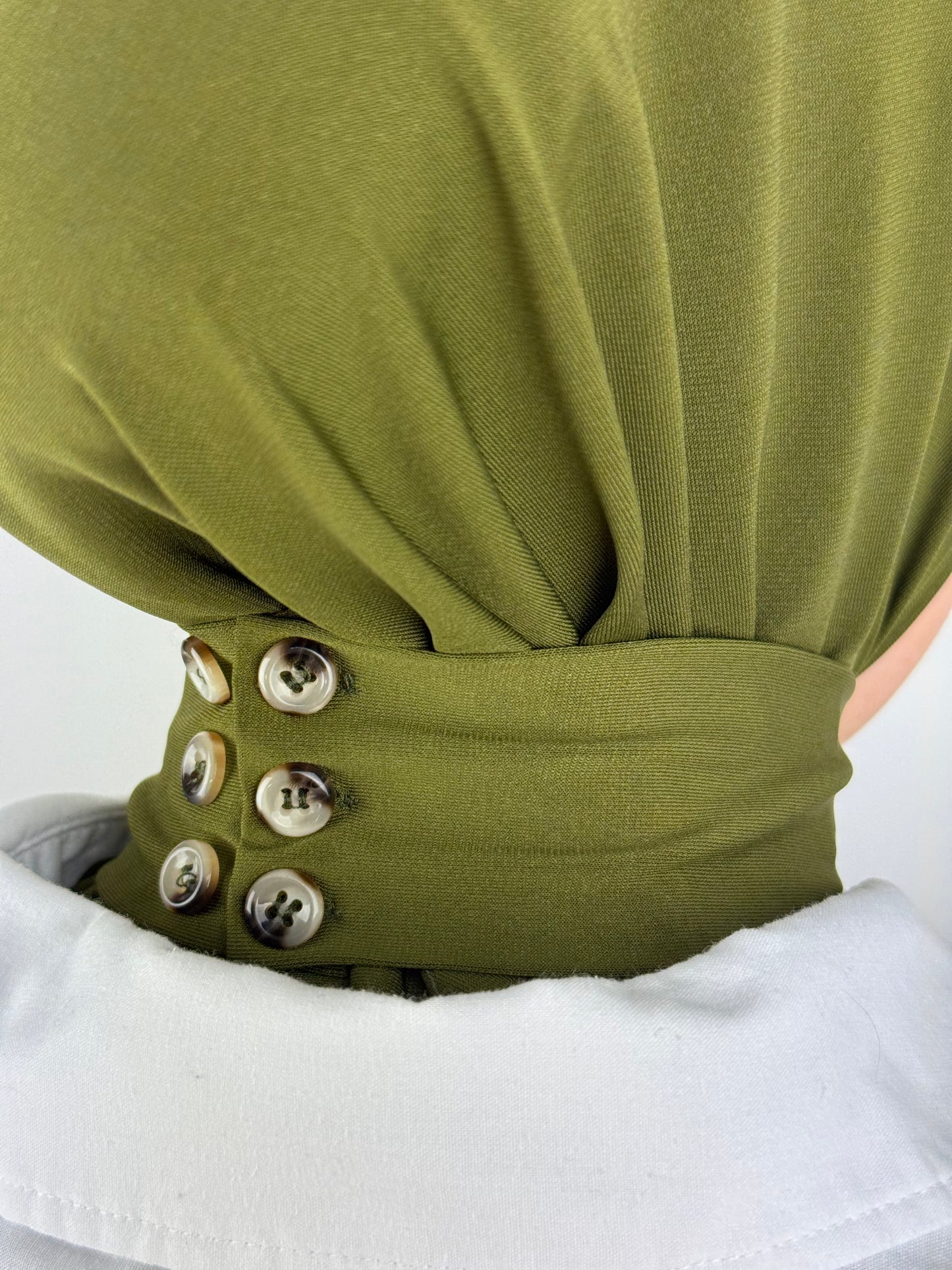 Instant hijaab Army green