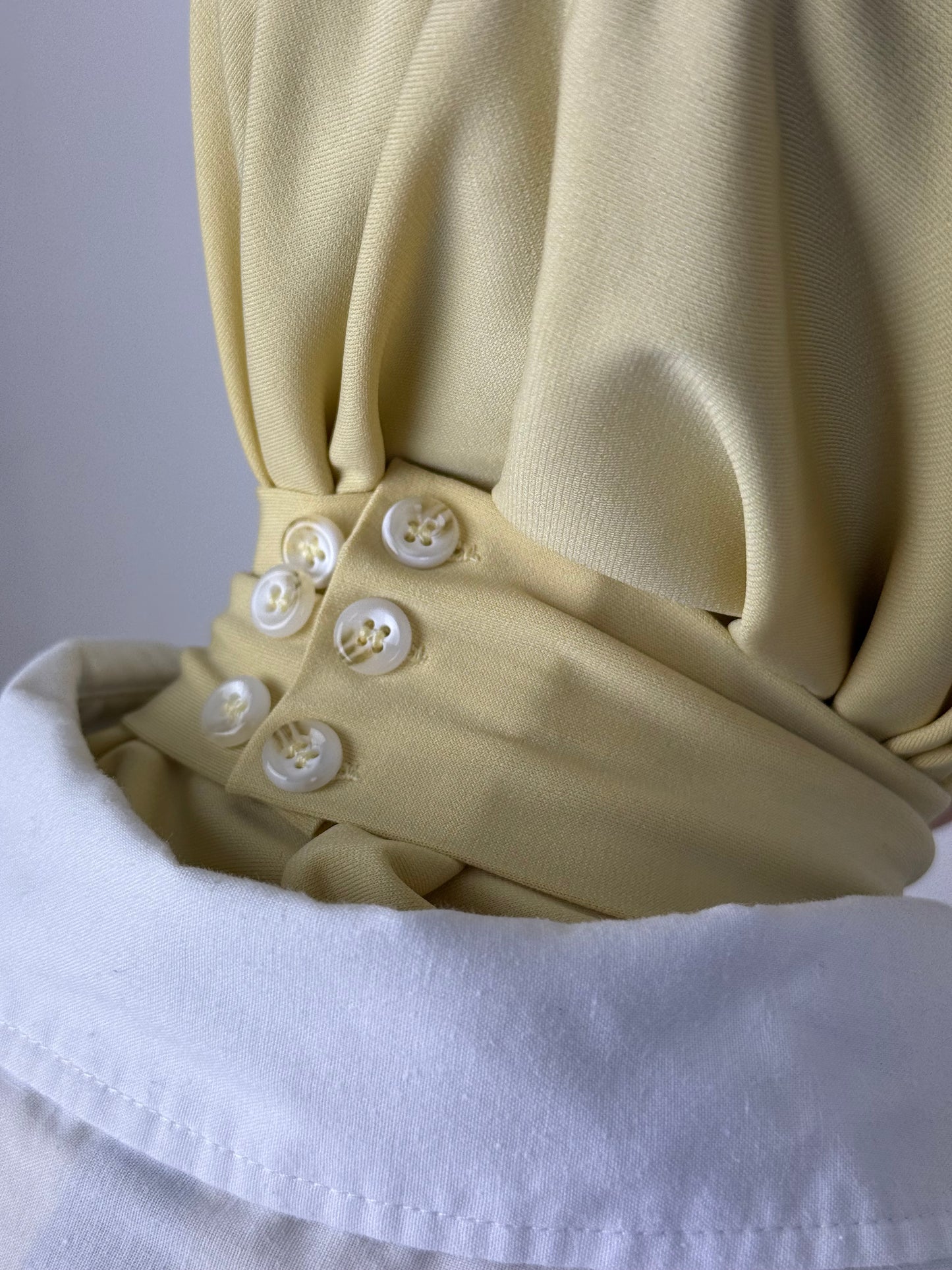 Instant hijaab Zacht geel