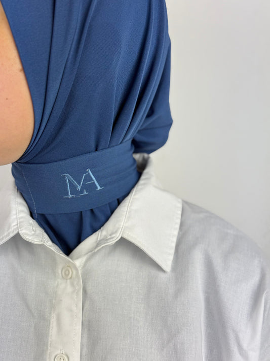 Instant hijaab Denim