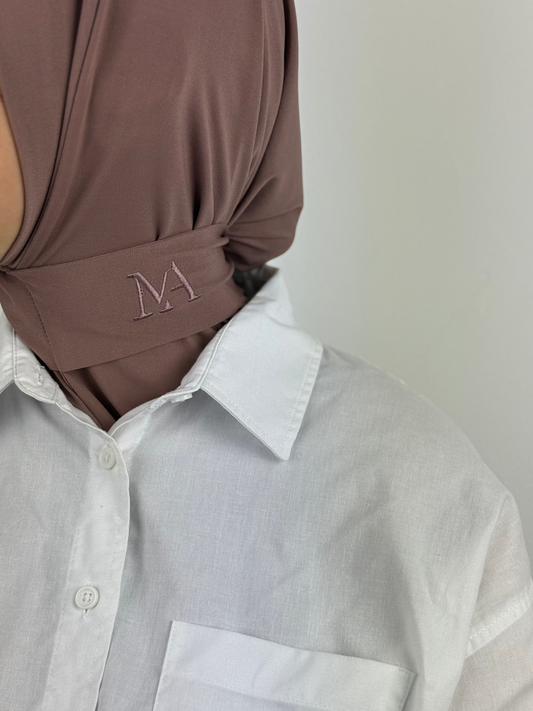 Instant hijaab Dusty Coral