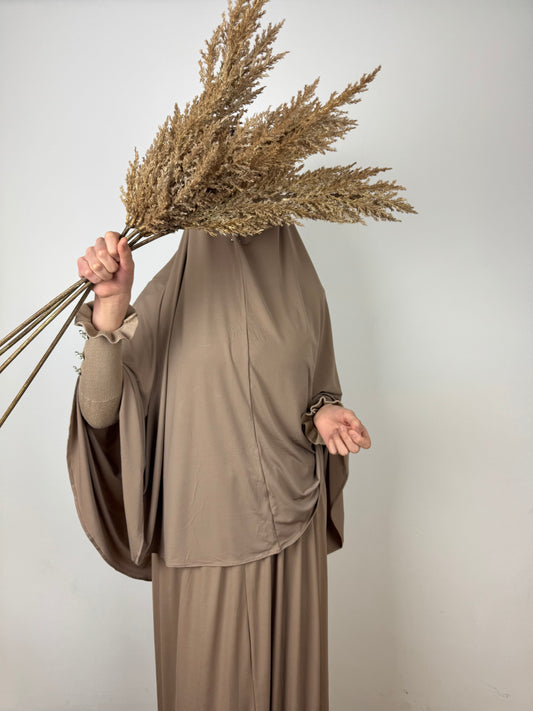 Jersey Khimaar Caramel