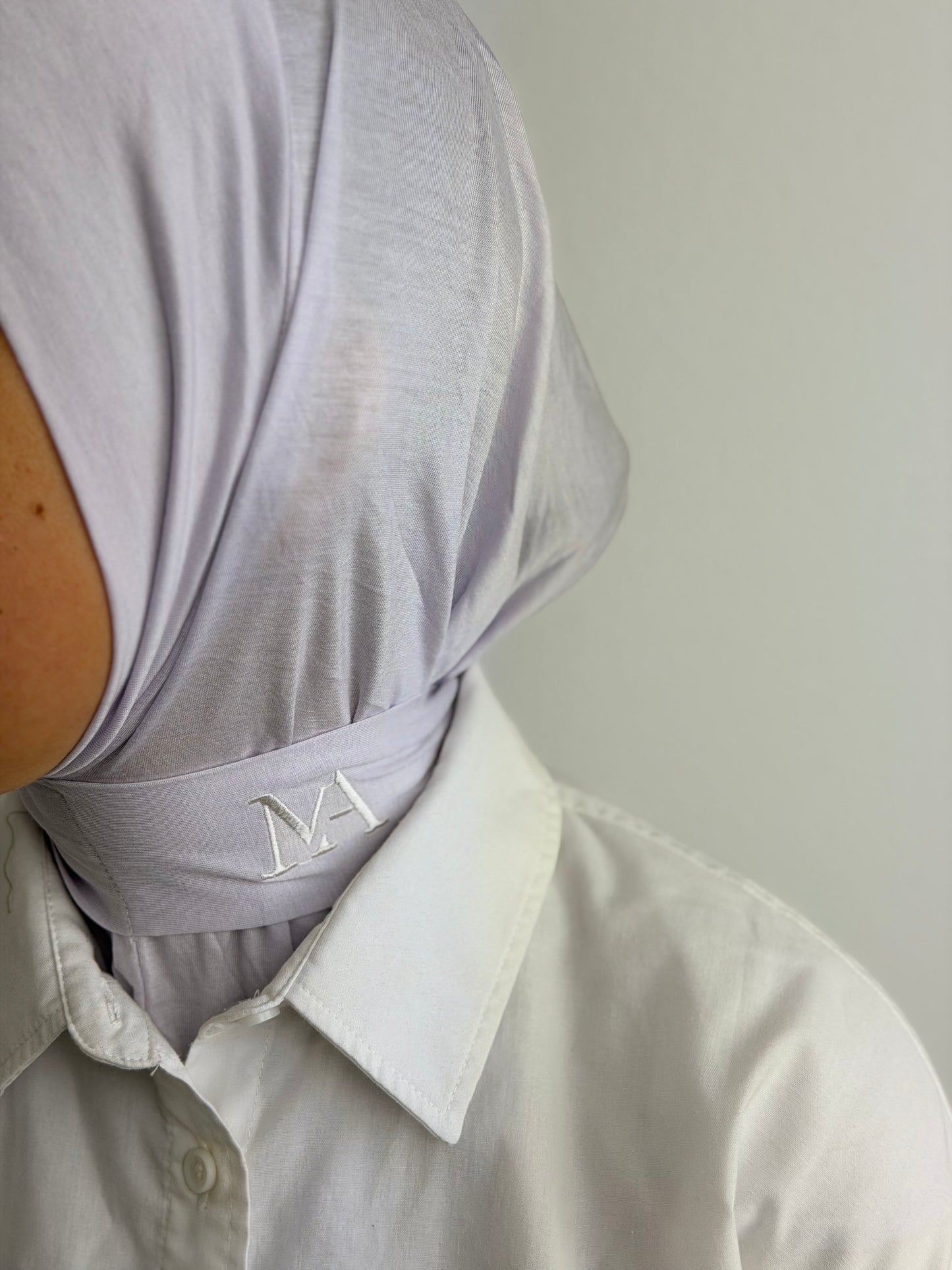 Instant hijaab bamboo Light mauve