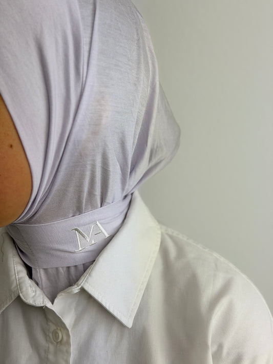 Instant hijaab bamboo Light purple