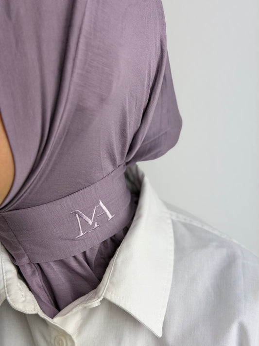 Instant hijaab bamboo Light Mauve