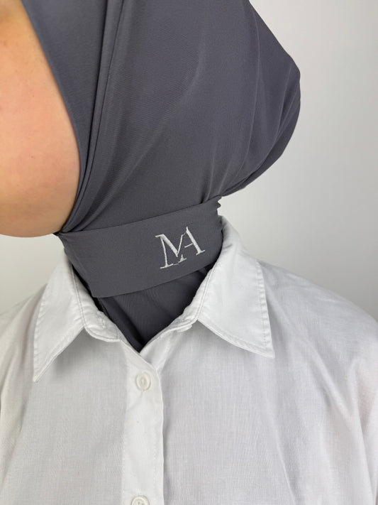 Instant hijaab Grey