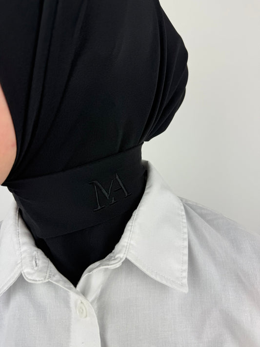 Instant hijaab Black