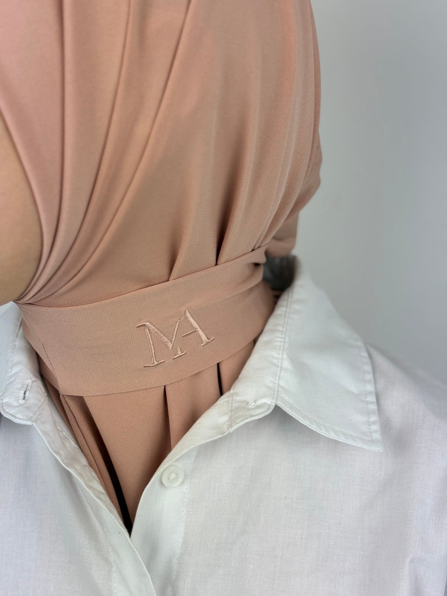 Instant hijaab Salmon