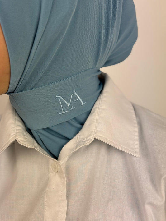 Instant hijaab Ocean Blue